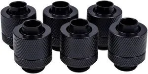 Alphacool Eiszapfen 13/10mm compression fitting G1/4 - deep black sixpack Alphacool Eiszapfen 13/10mm compression fitting G1/4 - deep black sixpack