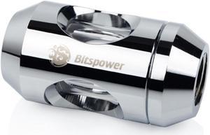 Bitspower G1/4" In-Line Filter, Silver Shining