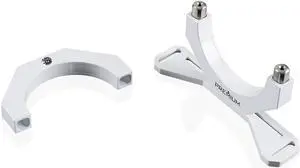 Bitspower Premium Reservoir Mount, Abrasive White