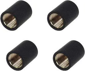 Alphacool HF G1/4" Female to Female Extender Fitting, 22mm, Deep Black, 4-pack Alphacool HF G1/4" Female to Female Extender Fitting, 22mm, Deep Black, 4-pack