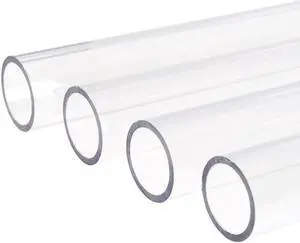 Alphacool Eisrohr PETG HardTube 13mm ID, 16mm OD, 60cm, Clear, 4-pack