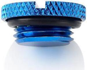 Bitspower G1/4" Low-Profile Stop Fitting, Royal Blue
