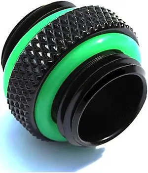 Bitspower G1/4" 5mm Male to Male Fitting, Matte Black Bitspower G1/4" 5mm Male to Male Fitting, Matte Black