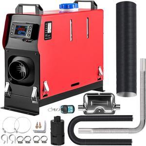 VEVOR 5KW Diesel Air Heater All in One 12V Diesel Parking Heater Muffler 5000W Diesel Heater Remote Control with LCD Switch for RV Motorhome Bus and Trailer
