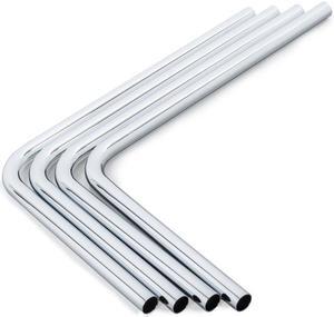 Bitspower Pre-bent 90-Degree Brass Hard Tubing
 OD14MM Silver - Length 220x300MM
