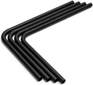 Bitspower Pre-bent 90-Degree Brass Hard Tubing OD16MM Carbon Black - Length 220x300MM