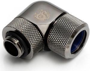Bitspower Black Sparkle Advanced Rotary G1/4" 90-Degree Multi-Link Adapter For OD 14MM Bitspower Black Sparkle Advanced Rotary G1/4" 90-Degree Multi-Link Adapter For OD 14MM