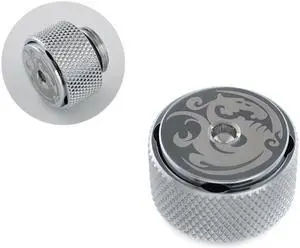 Bitspower G1/4" Silver Shining Manual AIR-Exhaust Fitting