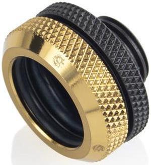 Bitspower G1/4" Carbon Black / True Brass Enhance Multi-Link For OD 16MM
