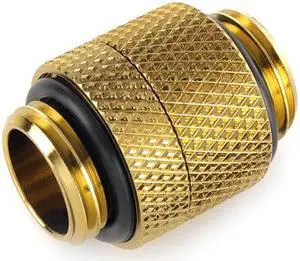 Bitspower G1/4" True Brass Rotary G1/4" Extender--13.8mm