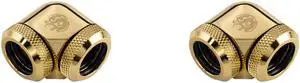 Bitspower True Brass Enhance 90-Degree Dual Multi-Link Adapter For OD 14MM (2PCS) Bitspower True Brass Enhance 90-Degree Dual Multi-Link Adapter For OD 14MM (2PCS)