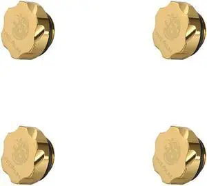 Bitspower Premium G1/4" True Brass Stop Fitting(4PCS)