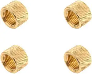 Bitspower G1/4" True Brass Multi-Transfer Adapter-12mm (4PCS)