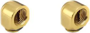 Bitspower G1/4" True Brass 90-Degree IG1/4" Extender(2PCS) Bitspower G1/4" True Brass 90-Degree IG1/4" Extender(2PCS)