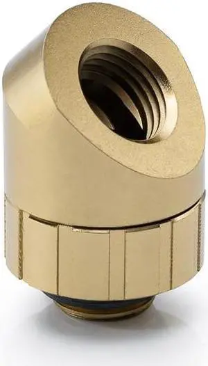 Bitspower Artemis Rotary 45-Degree Extender - Stardust Gold