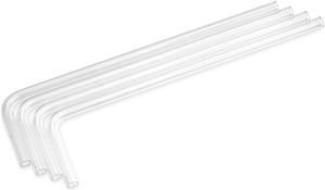 Bitspower Water Cooling Pre-bent 90-Degree Acrylic Hard Tube OD16MM-Length 110x415MM