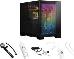 Bitspower TITAN One Mini 2.0 (Black)-Included LIAN LI case, CPU water cooling system, Digital Leak Detector, Coolant, Filling Bottle,24-pin Bypass Connector, Pre-bent acrylic tube for ITX MB Included