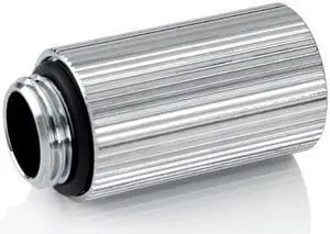 Bitspower G1/4" IG1/4" Extender Fitting - 30MM  (Glorious Silver) (2 PCS)