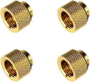 Bitspower G1/4" True Brass IG1/4" Extender-10MM (4PCS)