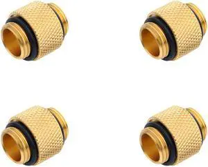 Bitspower True Brass Dual G1/4" extender 10mm (4PCS)