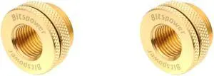 Bitspower G1/4" True Brass CaseTop Water-Fill SET (2PCS)