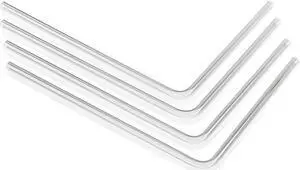 Bitspower Pre-bent 90-Degree Acrylic Hard Tube, 12mm OD