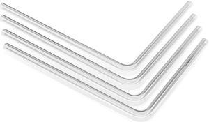 Bitspower Pre-bent 90-Degree Acrylic Hard Tube, 14mm OD