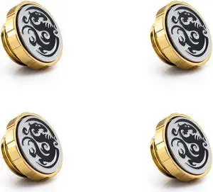 Bitspower Artemis True Brass Stop Fitting with Magnetic Logo (4 PCS)
