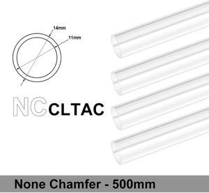 Bitspower None Chamfer Crystal Link Tube OD 14MM - Length 500MM(4 PCS)