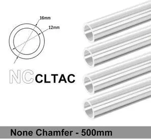 Bitspower None Chamfer Crystal Link Tube OD 16MM - Length 500MM(4 PCS)