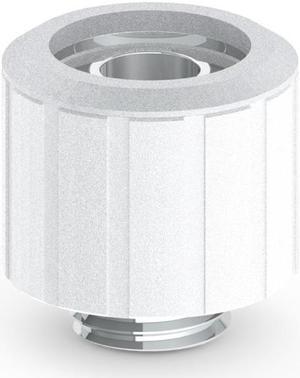 Bitspower Artemis Compression Fitting CC3 For ID 3/8" OD 5/8" Tube - Arctic White