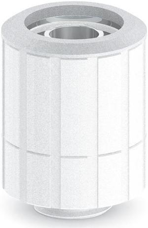 Bitspower Artemis Rotary Compression Fitting CC3 For ID 3/8" OD 5/8" Tube - Arctic White Bitspower Artemis Rotary Compression Fitting CC3 For ID 3/8" OD 5/8" Tube - Arctic White