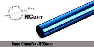 Bitspower Water Cooling None Chamfer Brass Hard Tubing OD16MM Royal Blue- Length 500 MM