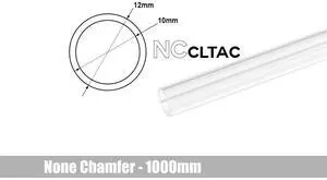 Bitspower BP-NCCLT12AC-L1000 Crystalclr Acrylic Tube OD 12 x 1000mm