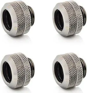 Bitspower G1/4" Black Sparkle Enhance Multi-Link For OD 12MM (4PCS)