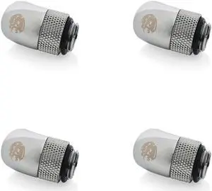 Bitspower G1/4" Silver Shining Rotary 45-Degree IG1/4" Extender (4PCS) Bitspower G1/4" Silver Shining Rotary 45-Degree IG1/4" Extender (4PCS)