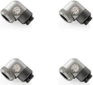 Bitspower Black Sparkle Enhance Rotary G1/4" 90-Degree Multi-Link Adapter For OD 12MM (4PCS) Bitspower Black Sparkle Enhance Rotary G1/4" 90-Degree Multi-Link Adapter For OD 12MM (4PCS)