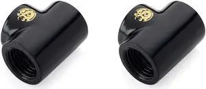 Bitspower Matt Black T-Block With Triple IG1/4" (2PCS) Bitspower Matt Black T-Block With Triple IG1/4" (2PCS)