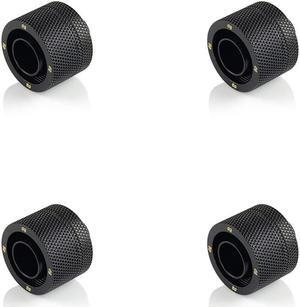 Bitspower G1/4" Matt Black Compression Fitting CC5 Ultimate For ID 1/2" OD 3/4" Tube (4PCS)