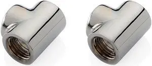 Bitspower Black Sparkle T-Block With Triple IG1/4" (2PCS) Bitspower Black Sparkle T-Block With Triple IG1/4" (2PCS)