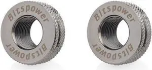 Bitspower G1/4" Black Sparkle CaseTop Water-Fill SET (2PCS)