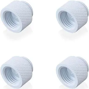 Bitspower G1/4" Deluxe White IG1/4" Extender-10MM (4PCS)