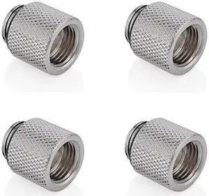 Bitspower G1/4" Silver Shining IG1/4" Extender-15MM (4PCS)