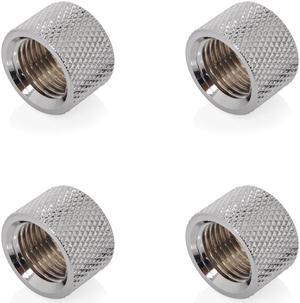 Bitspower G1/4" Silver Shining Multi-Transfer Adapter (4PCS)