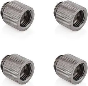 Bitspower G1/4" Black Sparkle IG1/4" Extender-15MM (4PCS)