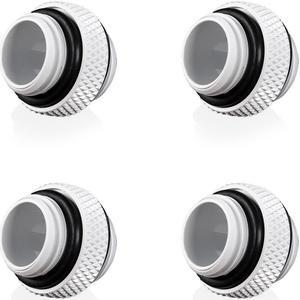 Bitspower G1/4" Deluxe White Mini Dual G1/4" Extender (4PCS)