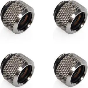 Bitspower G1/4" Black Sparkle Multi-Link Adapter (4PCS)