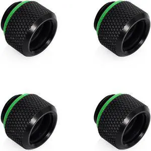 Bitspoert G1/4" Matt Black Multi-Link Adapter (4PCS)
