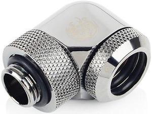 Bitspower Black Sparkle Enhance Rotary G1/4" 90-Degree Multi-Link Adapter For OD 14MM (2PCS)
