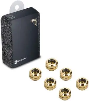 Bitspower G1/4" True Brass Enhance Multi-Link For OD 12MM (6PCS)